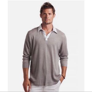 Island Company mens knit polo - NAVY